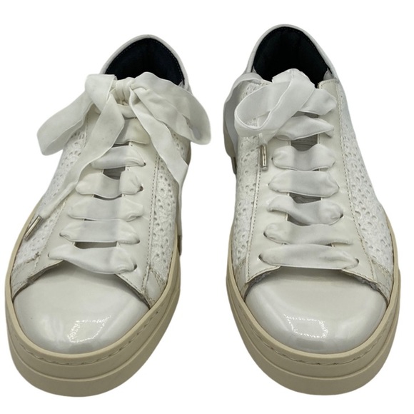 NWOB P448 Jack White Eyelet Sneaker Sz 8.5-9 - Picture 4 of 9